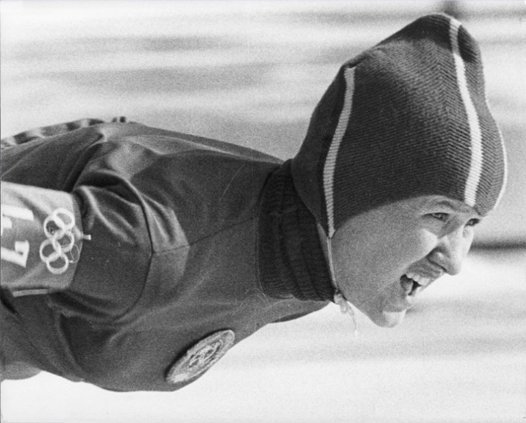 Russian Speed Skater 1964